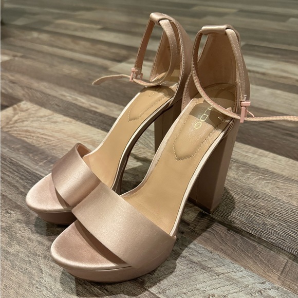 Aldo 5” wedding bridal shoes - Picture 1 of 4